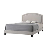 Acme - Garresso Queen Bed 26340Q Fog Fabric