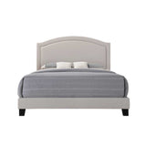 Acme - Garresso Queen Bed 26340Q Fog Fabric