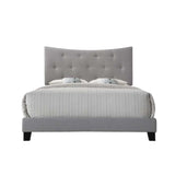 Acme - Venacha Queen Bed 26360Q Gray Fabric