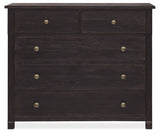 Driftwood Five-Drawer Chest Burnt Timber - Black by Hooker Furniture - View 3