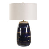 Orleans Glaze Table Lamp - Blue by Uttermost - View 3