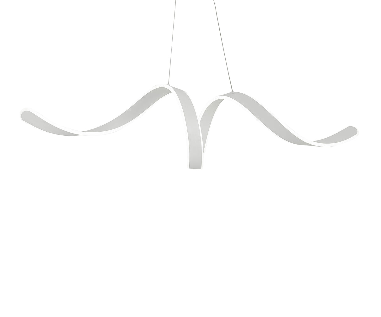 Copenhagen LED Chandelier // White  | Finesse -  Home Elegance USA