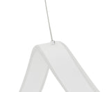 Copenhagen LED Chandelier // White  | Finesse -  Home Elegance USA
