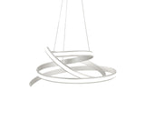 Oslo LED Adjustable Chandelier // Silver  | Finesse -  Home Elegance USA