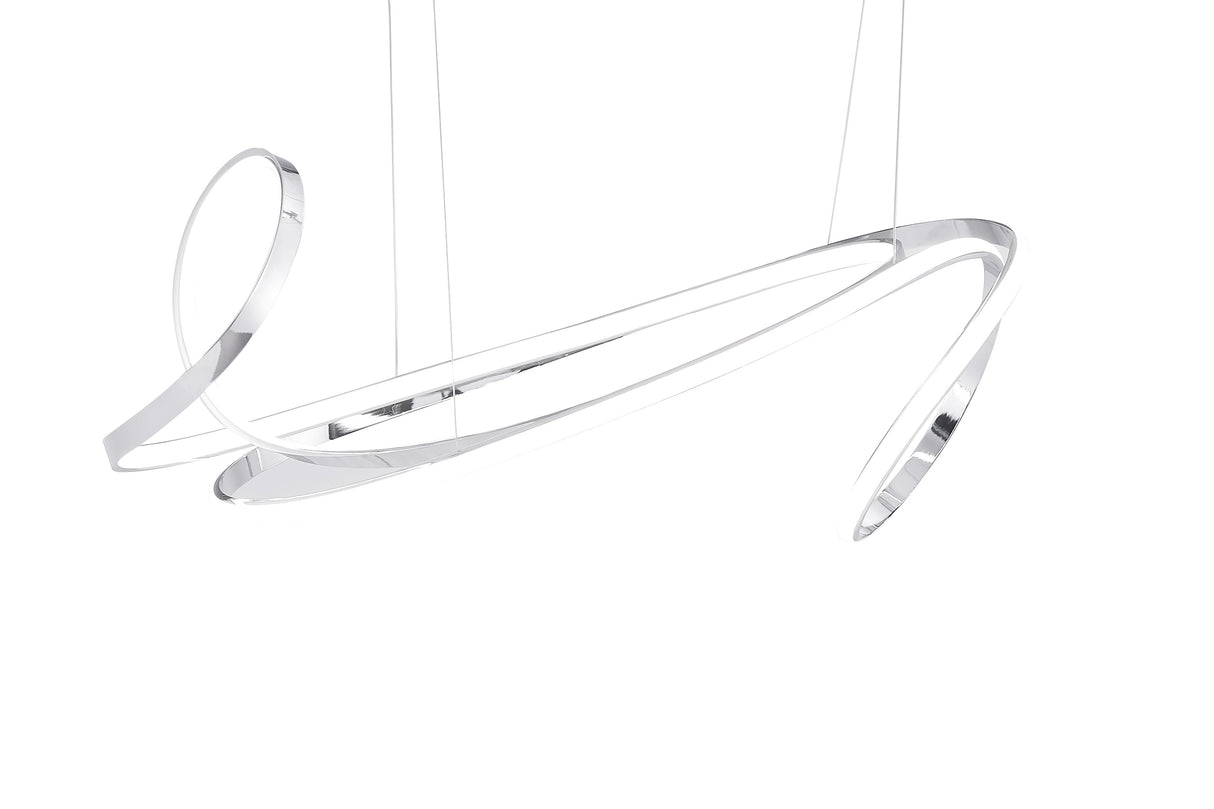 Moscow LED Chandelier // Chrome  | Finesse -  Home Elegance USA