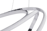 Moscow LED Chandelier // Chrome  | Finesse -  Home Elegance USA