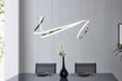Moscow LED Chandelier // Chrome  | Finesse -  Home Elegance USA