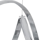 Seville LED Chandelier // Chrome  | Finesse -  Home Elegance USA