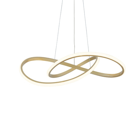 Edinburgh LED Chandelier // Gold  | Finesse - sold by Home Elegance USA