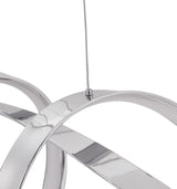 Lisbon LED Chandelier // Chrome  | Finesse - Home Elegance USA