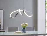 Lisbon LED Chandelier // Chrome  | Finesse - Home Elegance USA