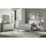 Acme - Louis Philippe III Queen Bed 26700Q Platinum Finish