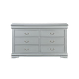 Acme - Louis Philippe III Dresser 26705 Platinum Finish