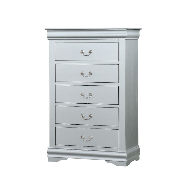 Acme - Louis Philippe III Chest 26706 Platinum Finish