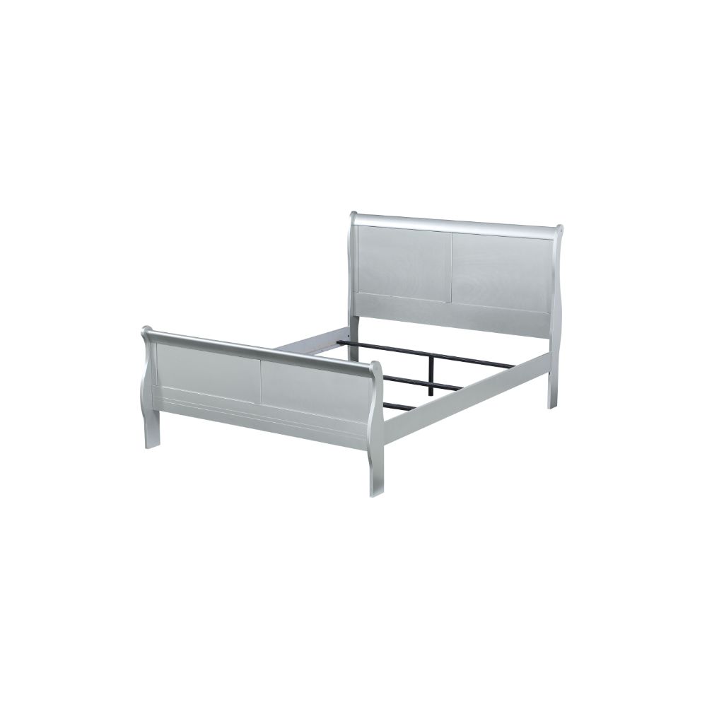 Acme - Louis Philippe Queen Bed 26730Q Platinum Finish