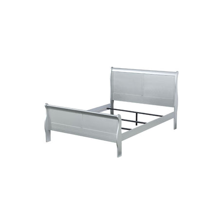 Acme - Louis Philippe Queen Bed 26730Q Platinum Finish