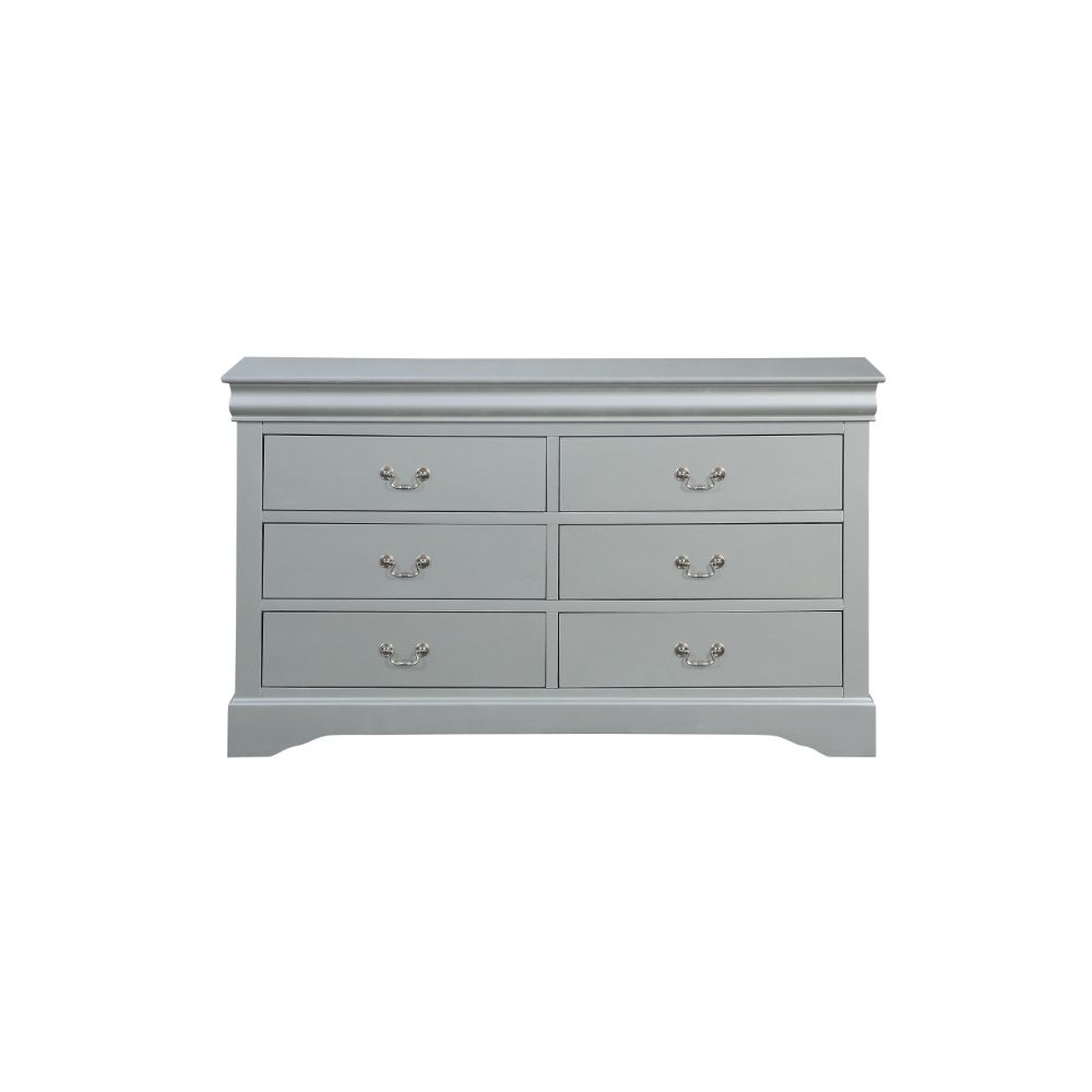 Acme - Louis Philippe Dresser 26735 Platinum Finish