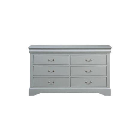 Acme - Louis Philippe Dresser 26735 Platinum Finish