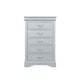 Acme - Louis Philippe Chest 26736 Platinum Finish