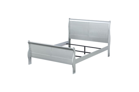 Acme - Louis Philippe Twin Bed 26740T Platinum Finish