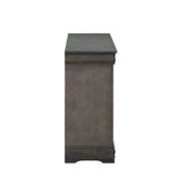 Acme - Louis Philippe Dresser 26795 Dark Gray Finish