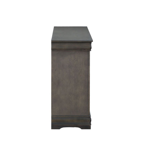 Acme - Louis Philippe Dresser 26795 Dark Gray Finish