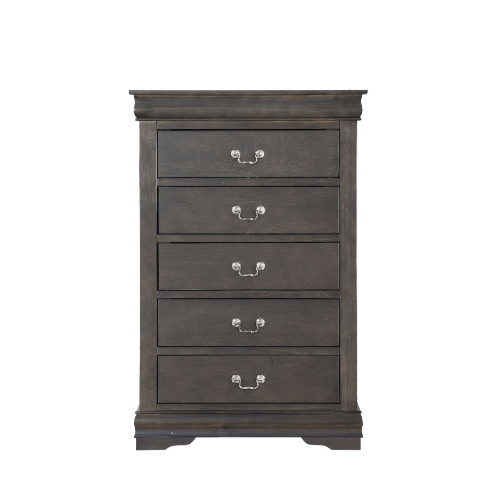 Acme - Louis Philippe Chest 26796 Dark Gray Finish