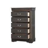 Acme - Louis Philippe Chest 26796 Dark Gray Finish