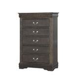 Acme - Louis Philippe Chest 26796 Dark Gray Finish