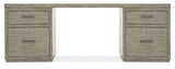 Linville Falls 84" Desk With Two Files - Gray by Hooker Furniture - View 4