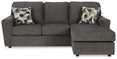 Ashley Slate Cascilla Sofa Chaise - Chenille | Home Elegance USA