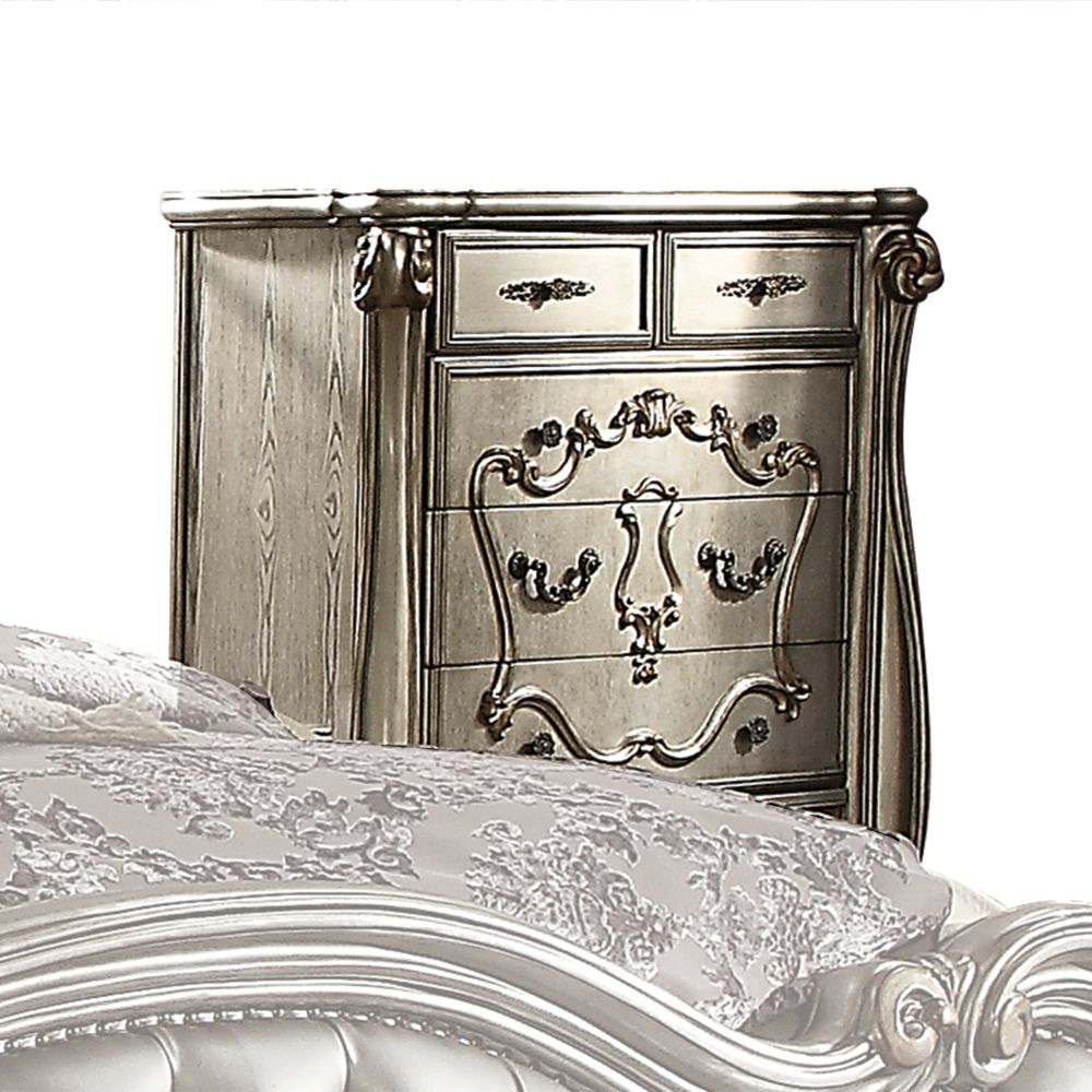 Acme - Versailles Chest 26846 Antique Platinum Finish