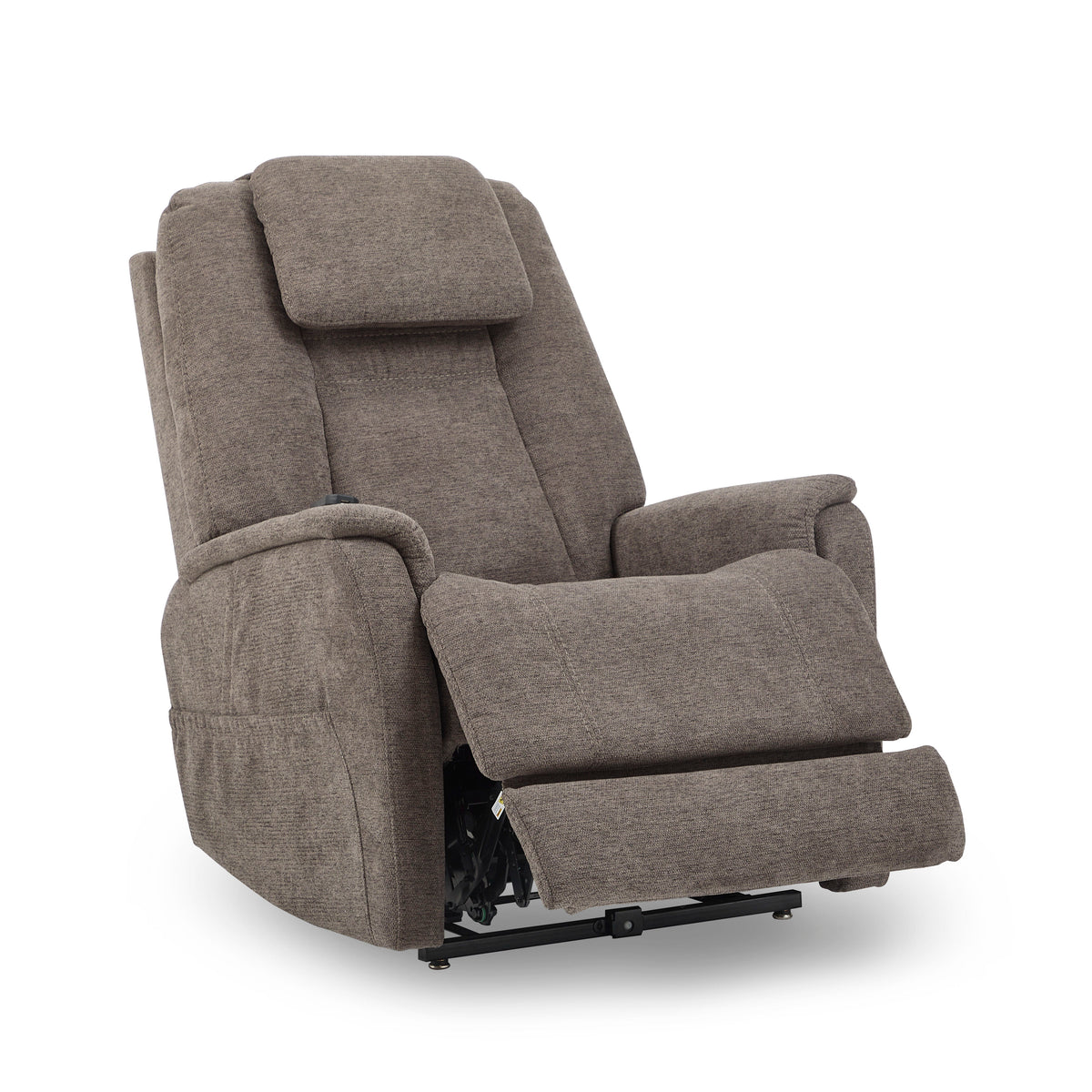 Zecliner Model 3+ Power Rocking Sleep Recliner With Power Headrest, Lumbar, Heat & Massage - Umber Gray | Flexsteel