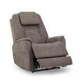 Zecliner Model 3+ Power Rocking Sleep Recliner With Power Headrest, Lumbar, Heat & Massage - Umber Gray | Flexsteel