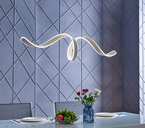 Copenhagen LED Chandelier // White  | Finesse -  Home Elegance USA