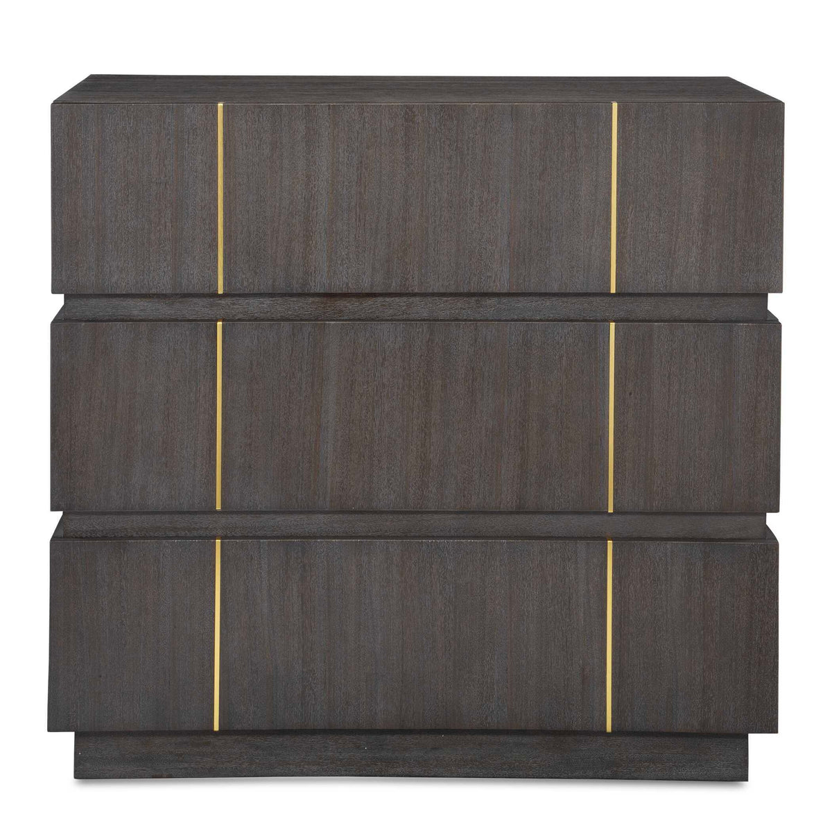 Between The Lines Accent Chest - Black by Uttermost - View 1