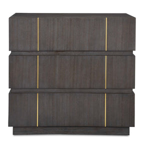 Between The Lines Accent Chest - Black by Uttermost - View 1