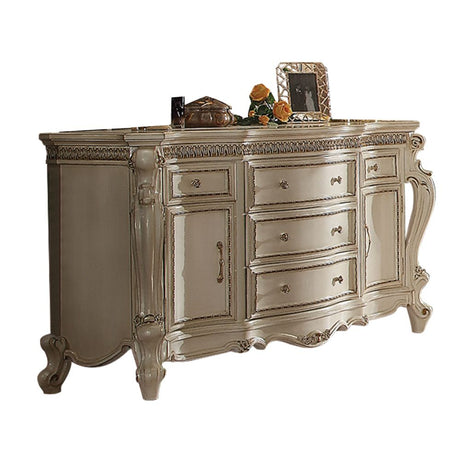 Acme - Picardy Dresser 26885 Antique Pearl Finish