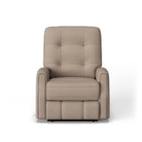 Devon Transitional Fabric Power Rocking Recliner With Nailhead Trim | Flexsteel
