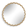 Cerrito Round Mirror Burnished Ivory - Light Brown by Uttermost - View 1