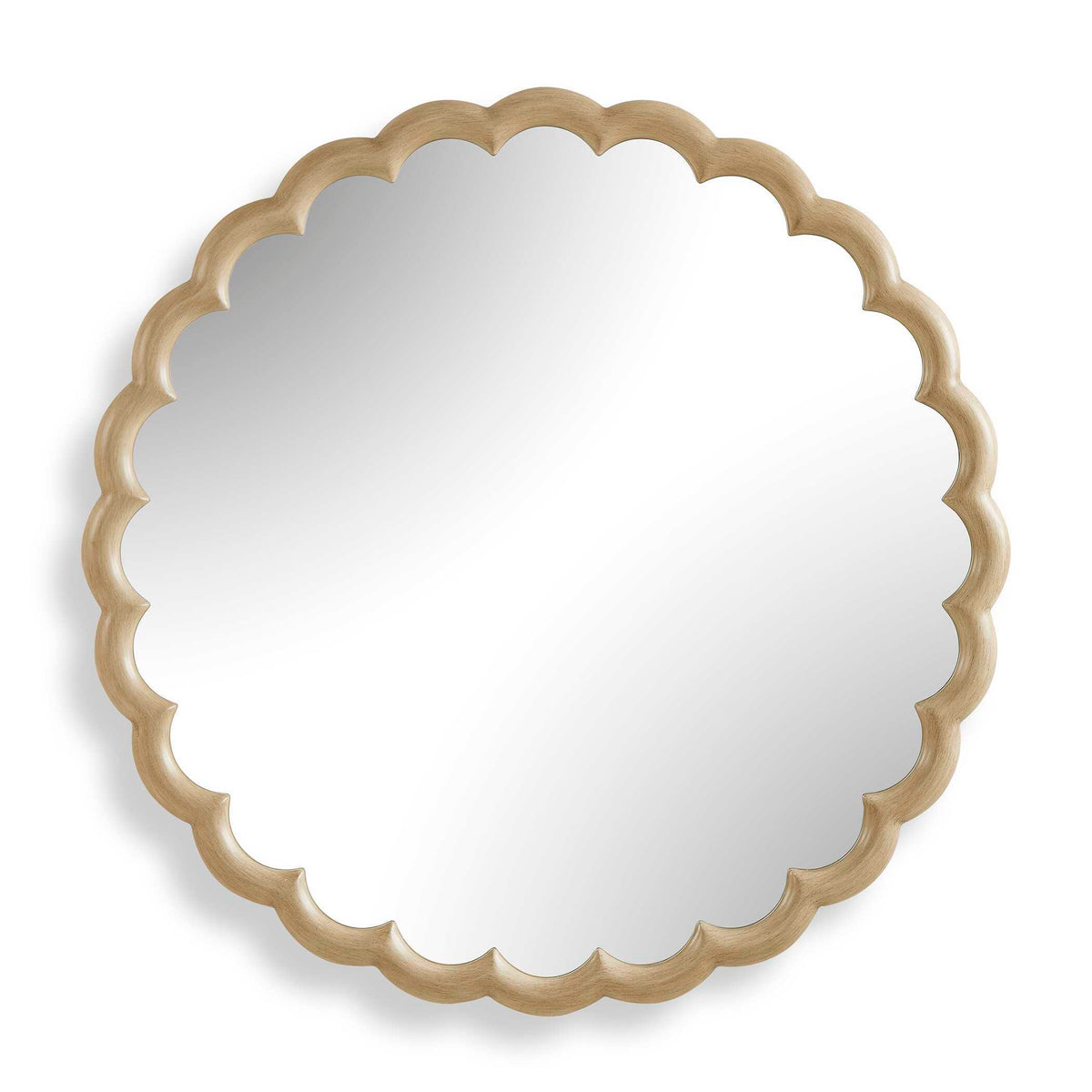 Cerrito Round Mirror Burnished Ivory - Light Brown by Uttermost - View 1