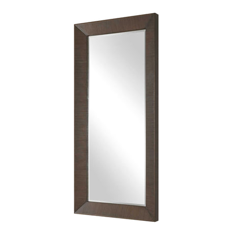 Pearce Tall Walnut Mirror Woodtone - Dark Brown by Uttermost - View 3