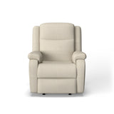 Magnus Transitional Fabric Power Rocking Recliner | Flexsteel