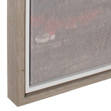 Bracing Framed Landscape Art Brown / Gray / Green / Orange / Pink / White - Blue / Green by Uttermost - View 5
