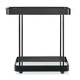 Vesper Iron Bar Cart - Black by Uttermost - View 1