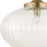 Bellaire 1 Light Glass Shade Pendant - Gold by Uttermost - View 10