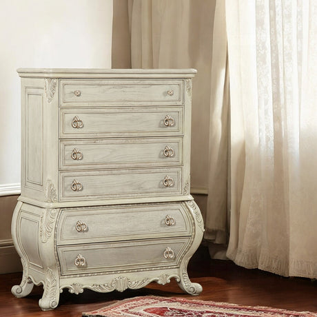 Ragenardus Chest 27016 Antique White Finish | Acme