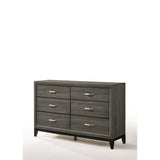 Acme - Valdemar Dresser 27055 Weathered Gray Finish