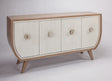 Faux Natural Oak Cabinet 2707-S with Optional Champagne Mirror – Artmax - sold by Home Elegance USA