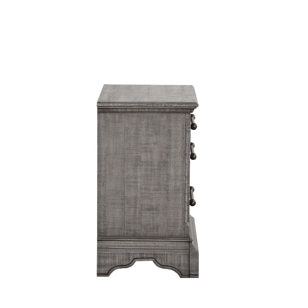 Artesia Nightstand 27103 Salvaged Natural Finish | Acme - 27103 - Home Elegance USA - 3